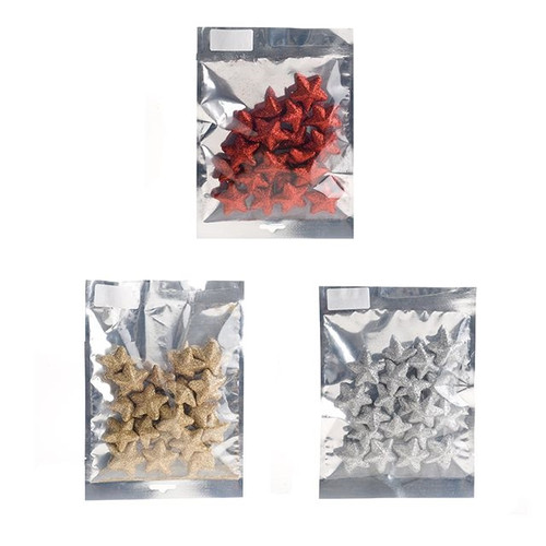 Mini Stars 5Cm 20Pcs 3 Assorted Trd