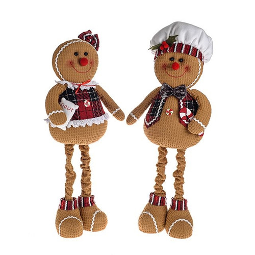 MR And Mrs Gingerbread Standing 2Ast Cdc