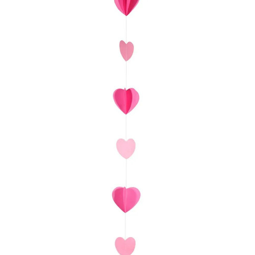 Pink Heart Balloon Tail