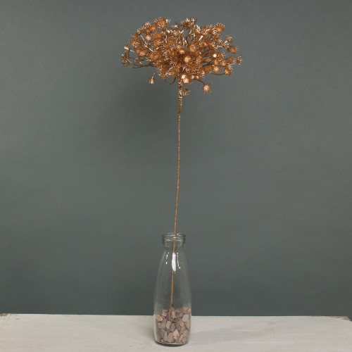 Metallic Allium with giltter Gold 