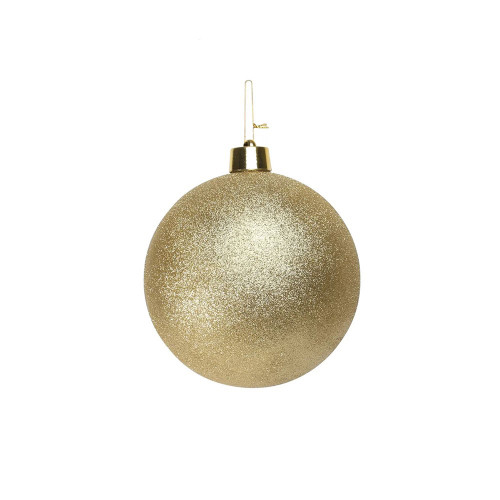 Gold Glitter Shatterproof Bauble (x1) (25cm)