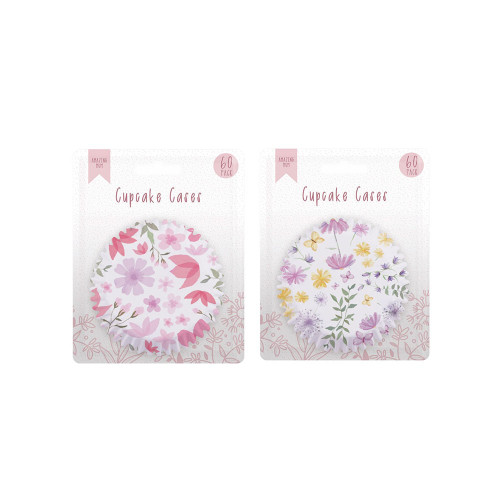 Mother's Day Printed Cupcake Cases 60pk 2 Assort