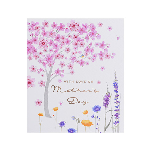 Cherry Blossom Mother's Day Card