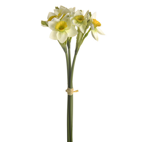 DAFFODIL BUNDLE CREAM AND YELLOW 42CM