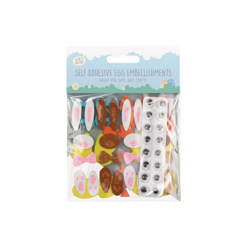 Easter Egg Foam Adhesive Embellishments