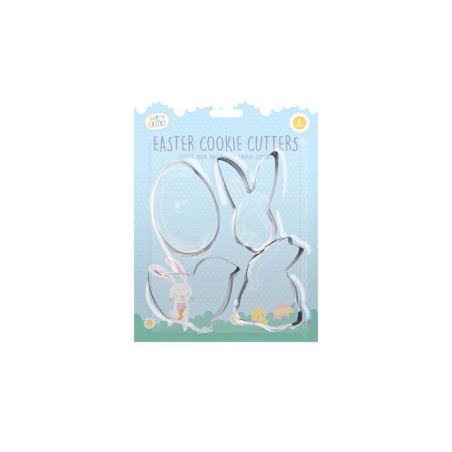 Easter Cookie Cutters 4Pk
