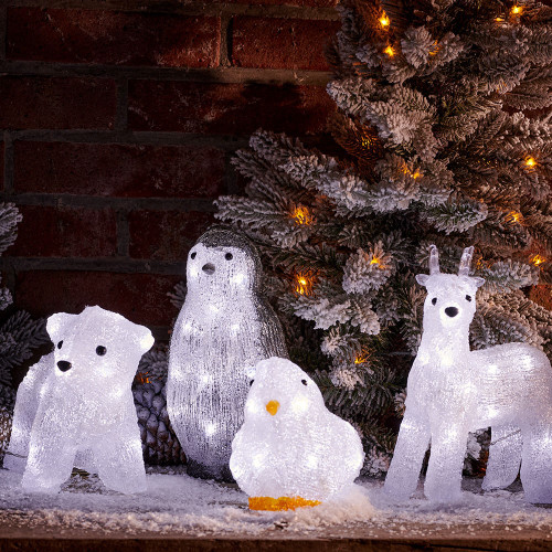LED Animals Outdoor Four Assorted