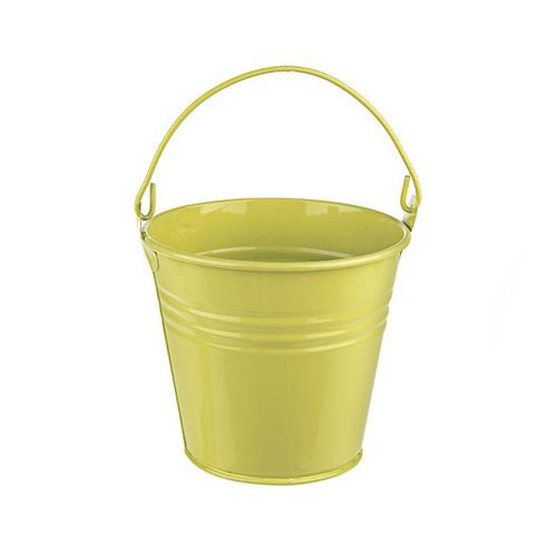 Bucket Zinc Yellow 9.5Cm