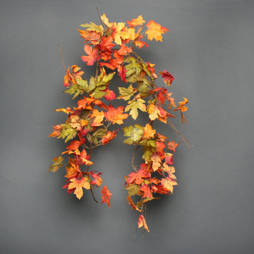 Autumnal Oak and acorn  garland 150ccm