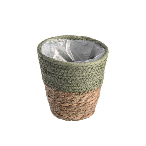 Basket Green With Liner 14cm