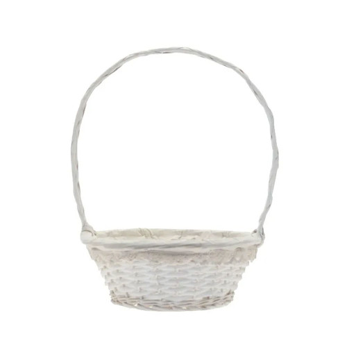 35.5cm Round Victoria Basket W/Handle