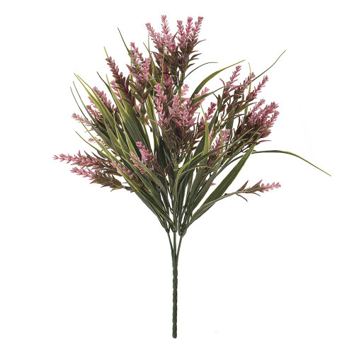 38cm Lavender Bush Hot Pink