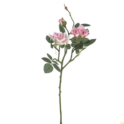 Jade Royal Rose x3 Pink 64cm