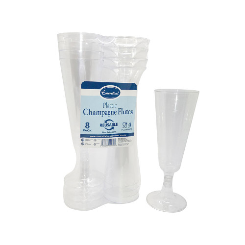 Champagne Glass Plastic 