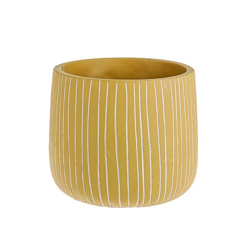 Aimee Planter Mustard 14.5Cm