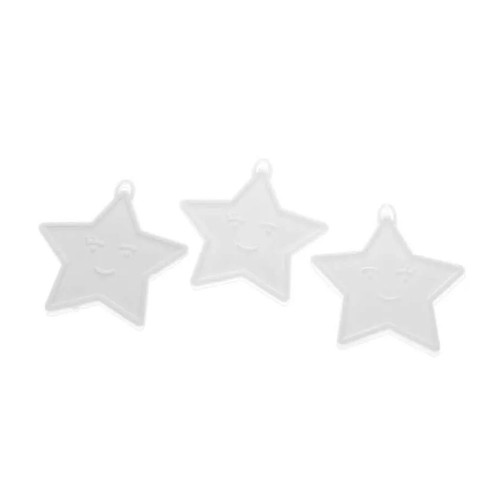 Weights Star Shape White Pk 50