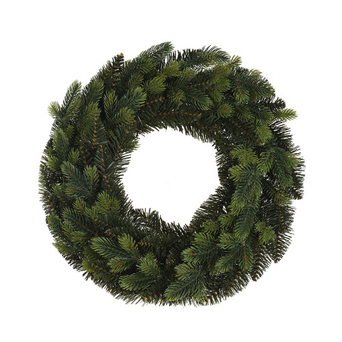 Wreath Plain Green 50cm 