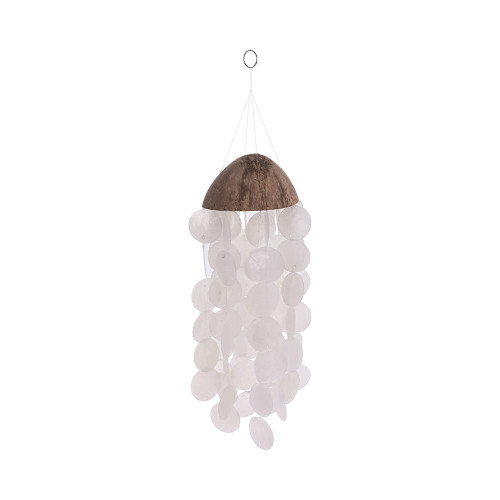 Wind Chime Coconut With Shells 45cm