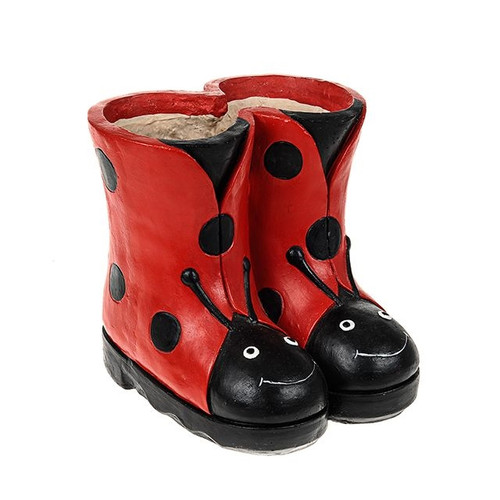 Ladybird Wellies Planter