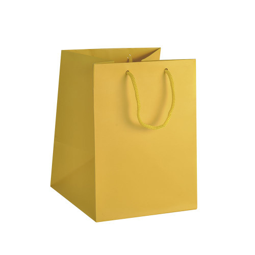 Hand Tie Bag Yellow H25cm Single