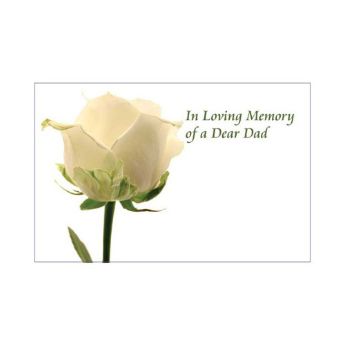 Card Cream Rose Ilm Dad (50)
