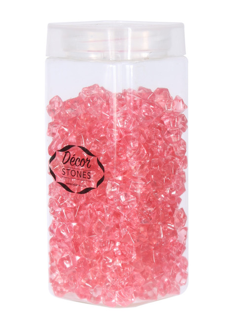 280gr Baby Pink Small Crystal Stones  in Jar (1/16)