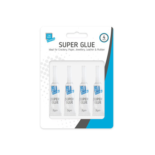 Super Glue - 4pk