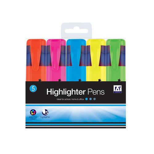 4 Highlighter Pens