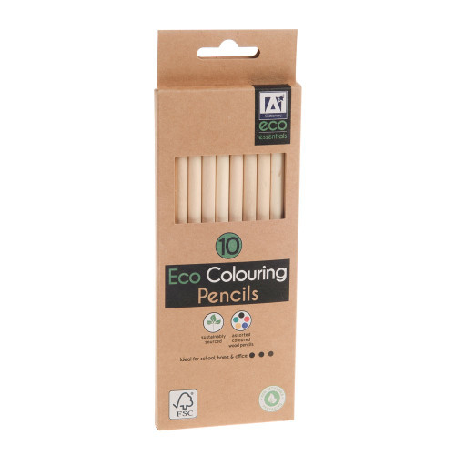 ECO Colouring Pencils Pk 10