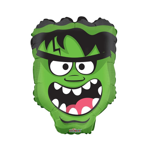 Halloween Green Monster Head Balloon( 18 Inch)