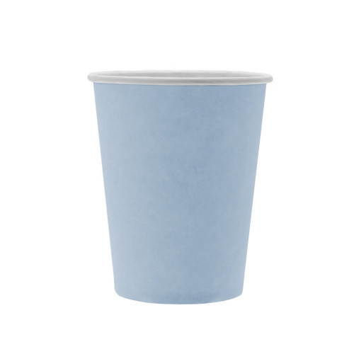 Light Blue Party Cups Pk8 9Oz