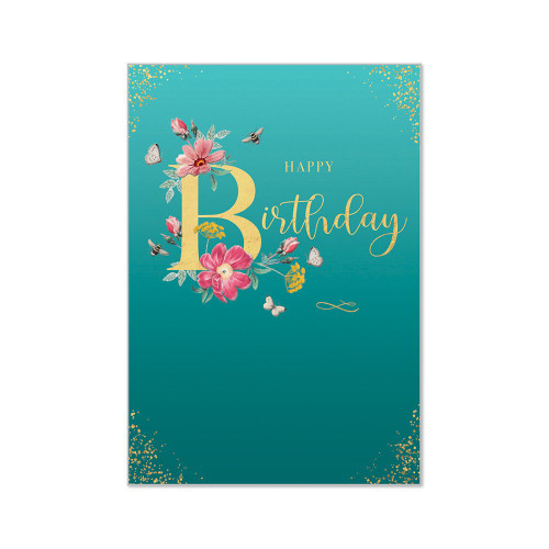 Decorative Birthday Message