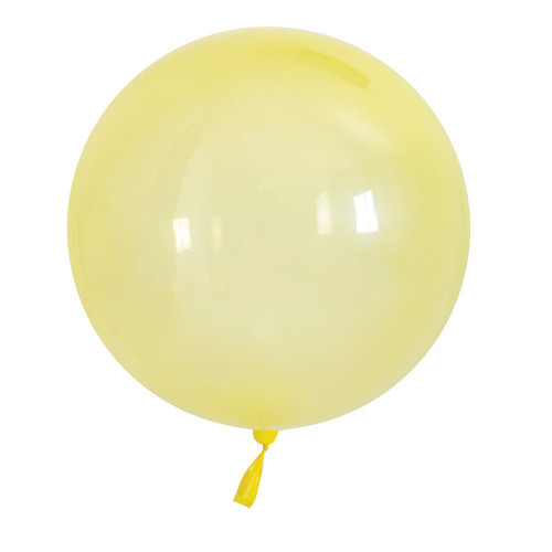 Vortex Solid Colour Sphere Balloon 18" Yellow