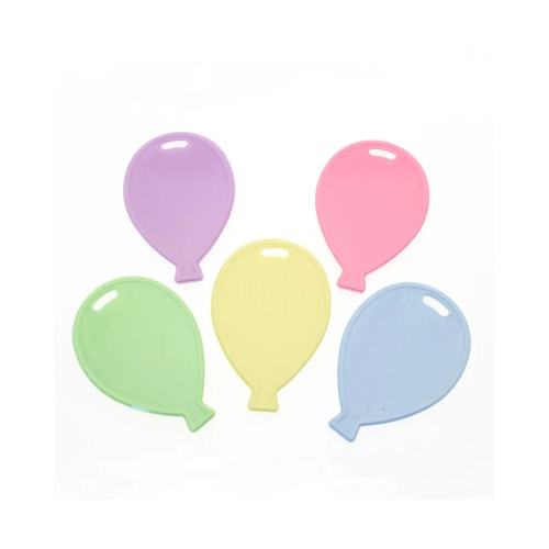 Weights Balloon Shape Pastel Pk 50 Assorted Col