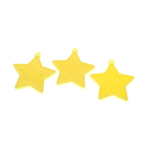 Weights Star Shape Yellow Pk 50