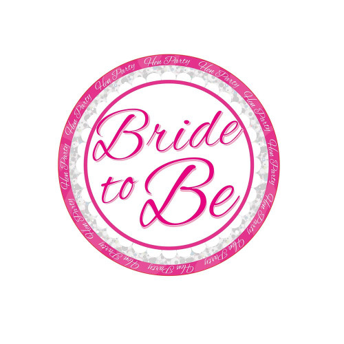 Bride To Be Party Badge
