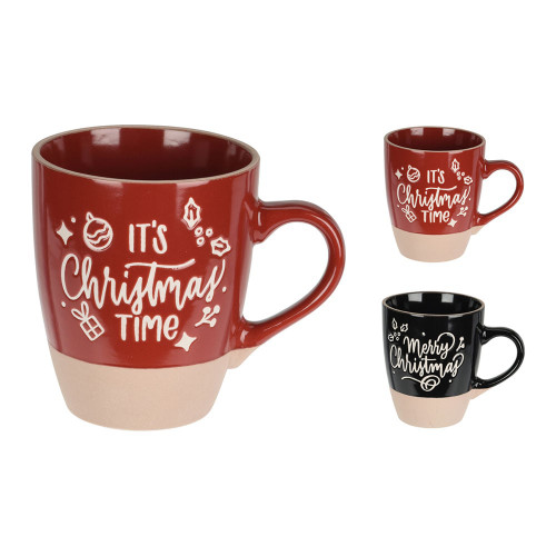 Mug Its Christmas Time 310ml 2 Assorted