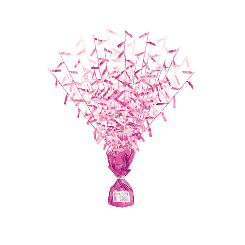 Glitz Pink Balloon Weight Centrepiece 