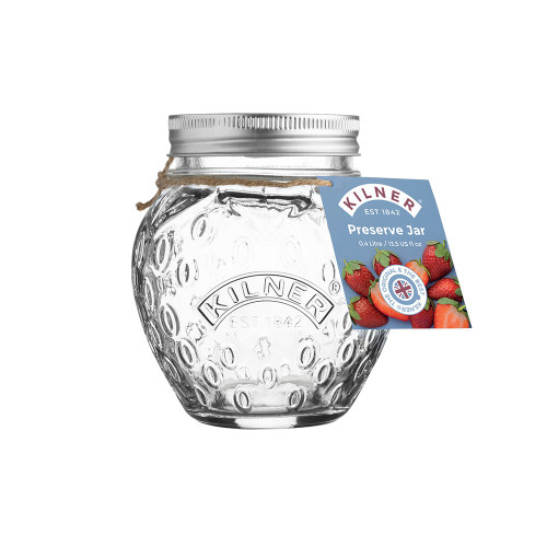 Strawberry Fruit Preserve Jar 0.4 Litre