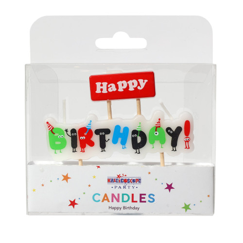 Happy Birthday Pick Candle-