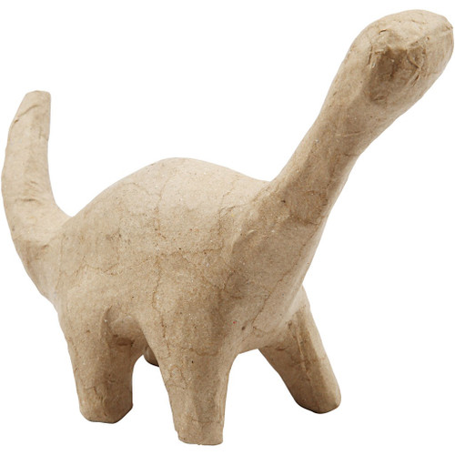 Dinosaur, Papier-mache,  H:12.5cm, L:15.5cm, W:5.5cm, 1piece