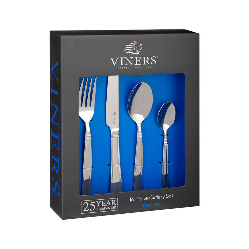 Windsor 18/0 16Pce Cutlery Set Giftbox