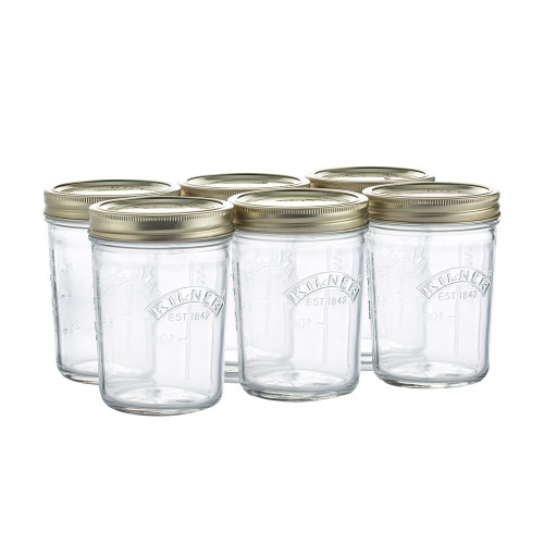 Wide Mouth Jar 0.35Lt Tray Of 6