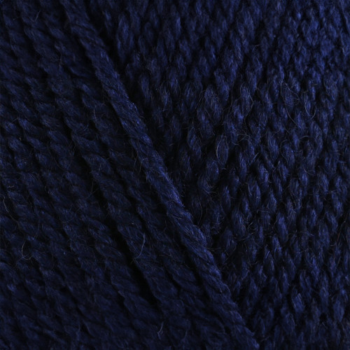 With Wool Aran 400G Navy