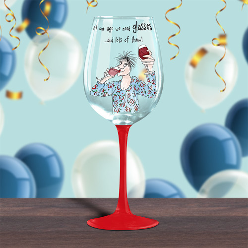 Wine Glass At Our Age