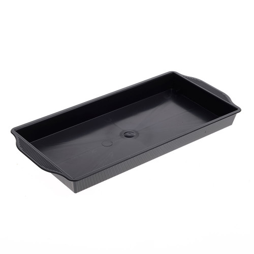 Single Foam Brick Tray Black X10