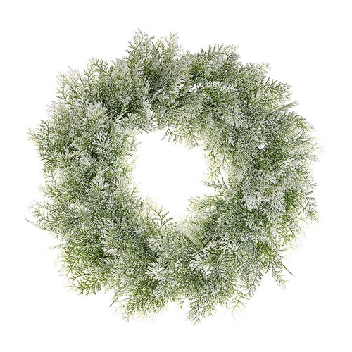 Shimmer Cedar Wreath 