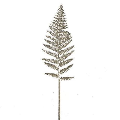 Fern Champagne Glitter 80Cm