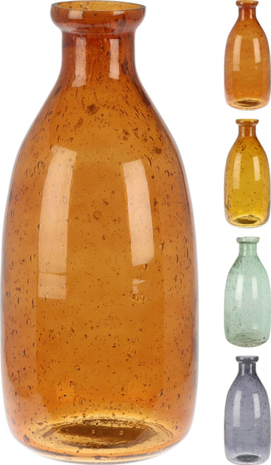 Glass Bottle In Four Colours