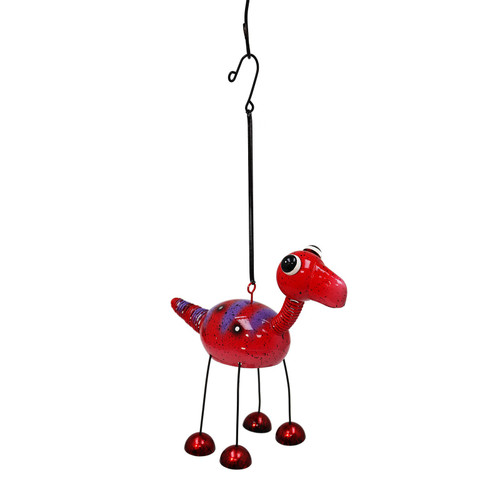 Red Bobbin Brontosaurus Dino Bell